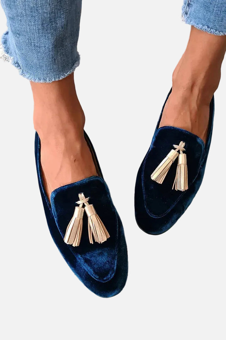 Isabella | Mocasines Elegantes con Borlas