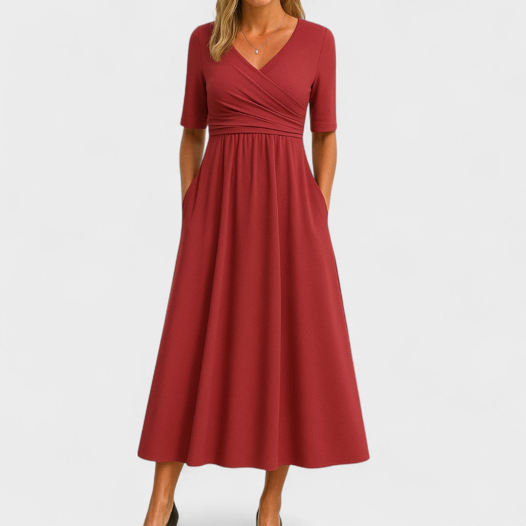 Phoebe | Vestido Midi Elegante