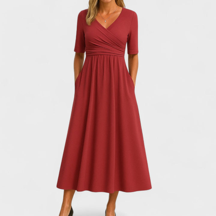 Phoebe | Vestido Midi Elegante