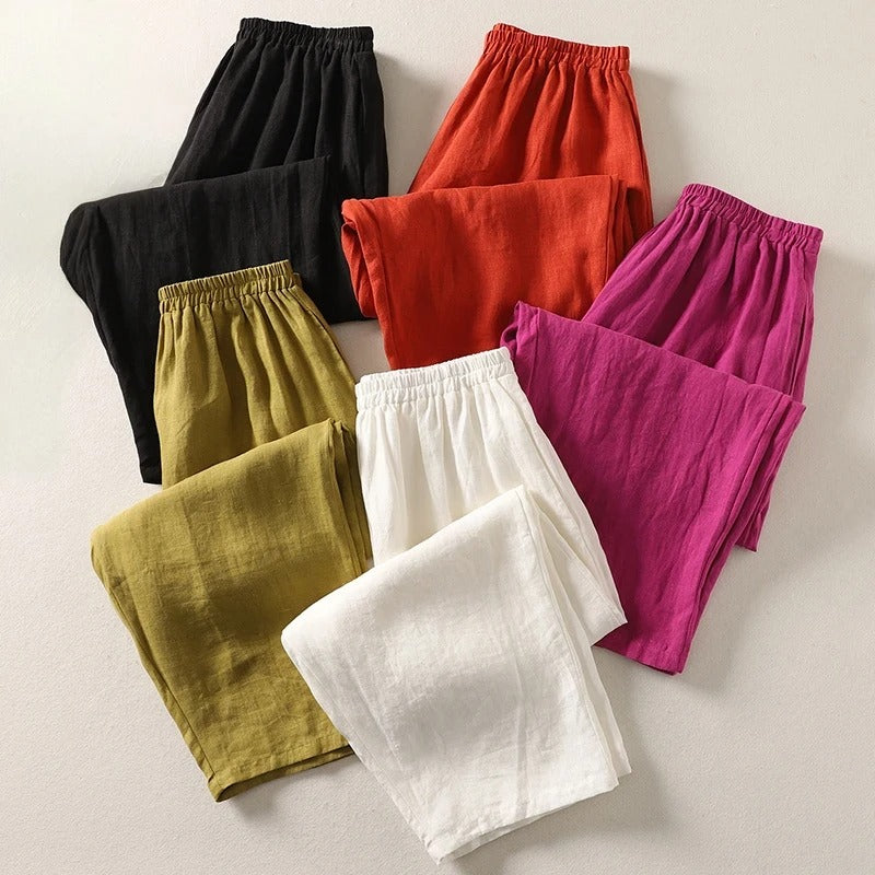 Florencia | Pantalón de Lino Premium