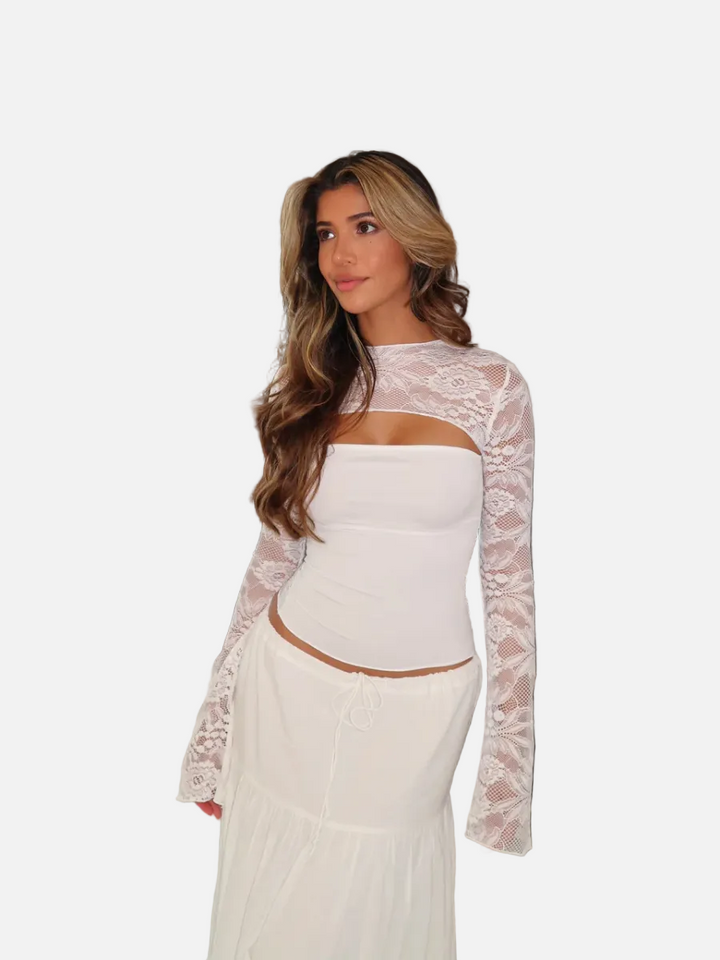 Isabella | Top de Encaje Elegante