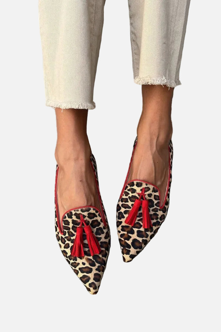 Isabella | Mocasines Elegantes con Borlas