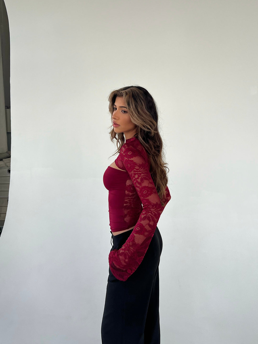 Isabella | Top de Encaje Elegante