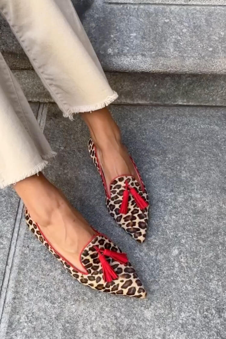 Isabella | Mocasines Elegantes con Borlas