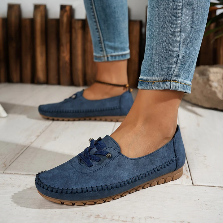Martina | Mocasín de Gamuza con Confort Real