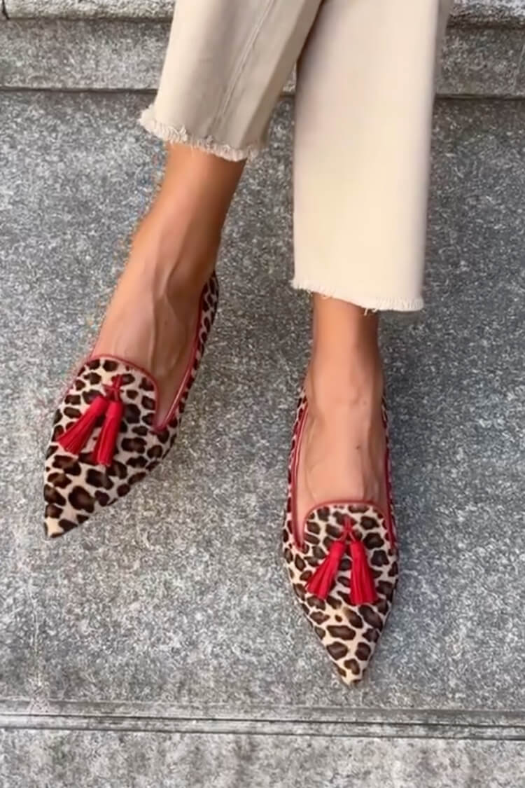 Isabella | Mocasines Elegantes con Borlas
