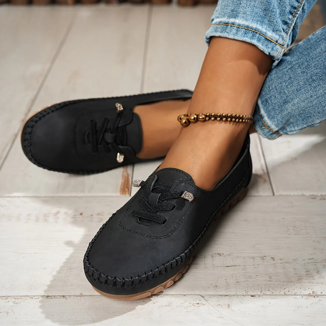 Martina | Mocasín de Gamuza con Confort Real