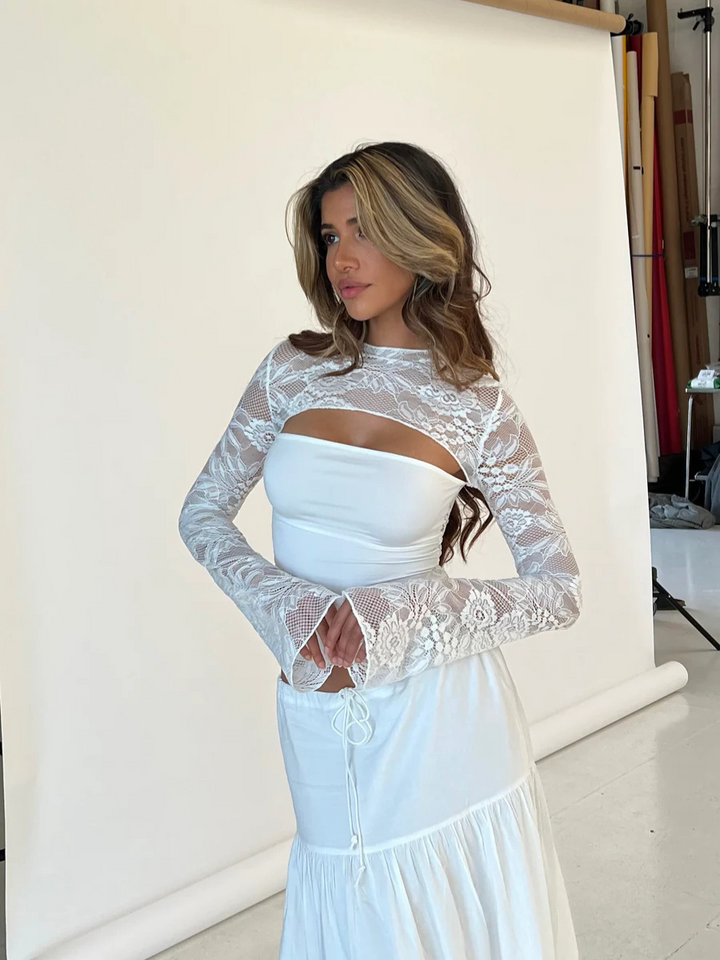 Isabella | Top de Encaje Elegante