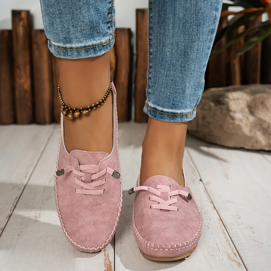 Martina | Mocasín de Gamuza con Confort Real