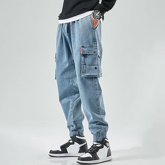 KINGSWAY CARGO DENIM JOGGERS