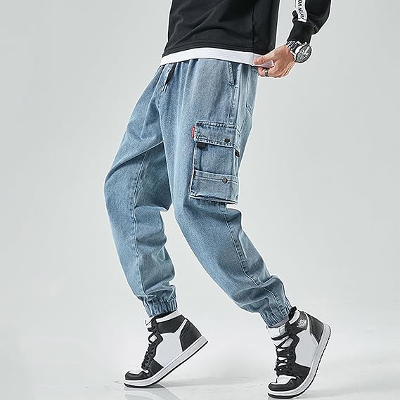 KINGSWAY CARGO DENIM JOGGERS