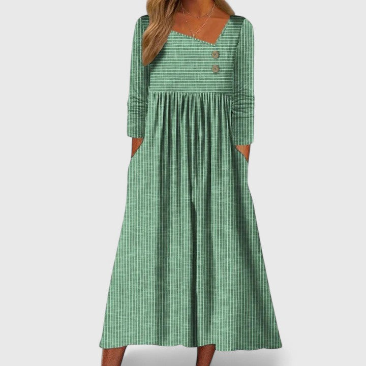 Cleomarie | Vestido Midi Elegante