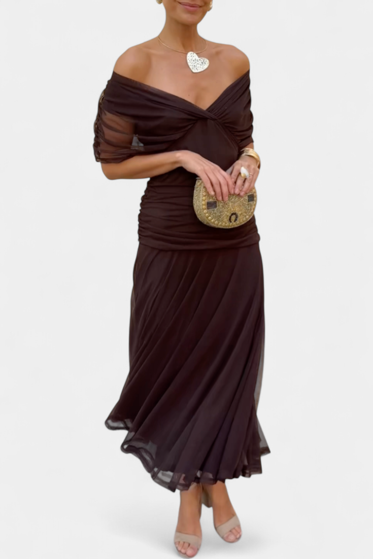 Eloria | Vestido Largo Floral Romántico