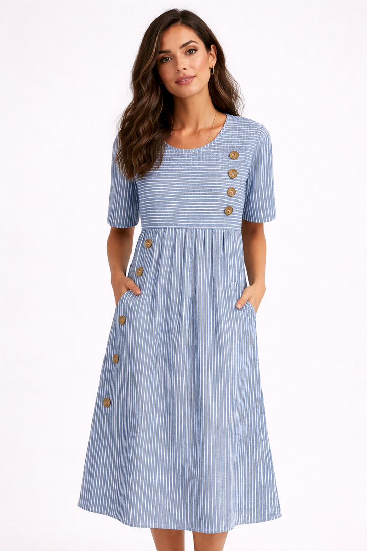 Cleomarie | Vestido Midi Elegante