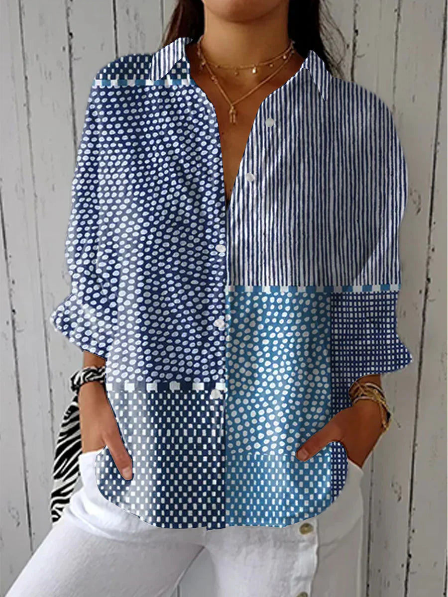 Fiona | Blusa Floral Elegante